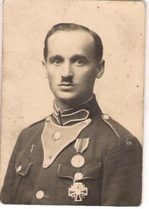 Ojciec Mieczysława Henryk Zajewski w Wilnie w roku 1928